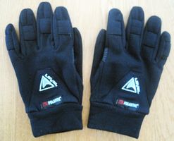 Outdoor Handschuhe schwarz mit Schutz-Einlagen