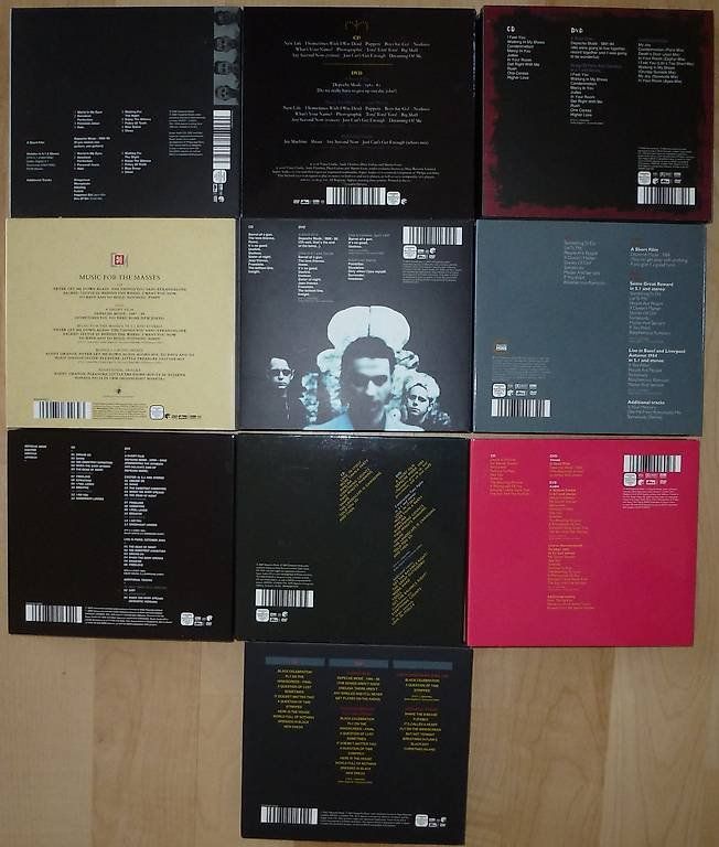 CD: Sammlung 10 SACDs + 10 DVD "Depeche Mode" – Nuovo (secondo la descrizione) da Wil SG venduto da Solpol 1