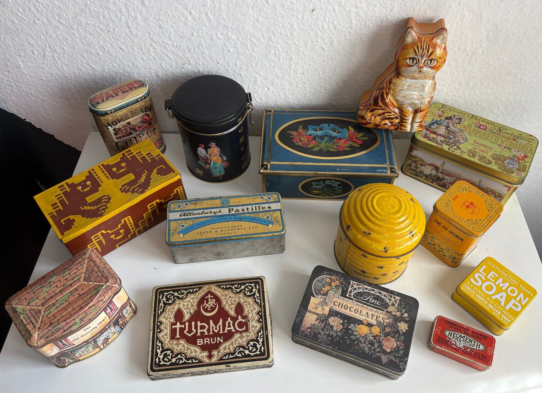 Schöne Sammlung Blechbüchsen Blechdosen 14 Stück (Gebraucht) in Zürich für CHF 32 – mit Lieferung auf Ricardo kaufen