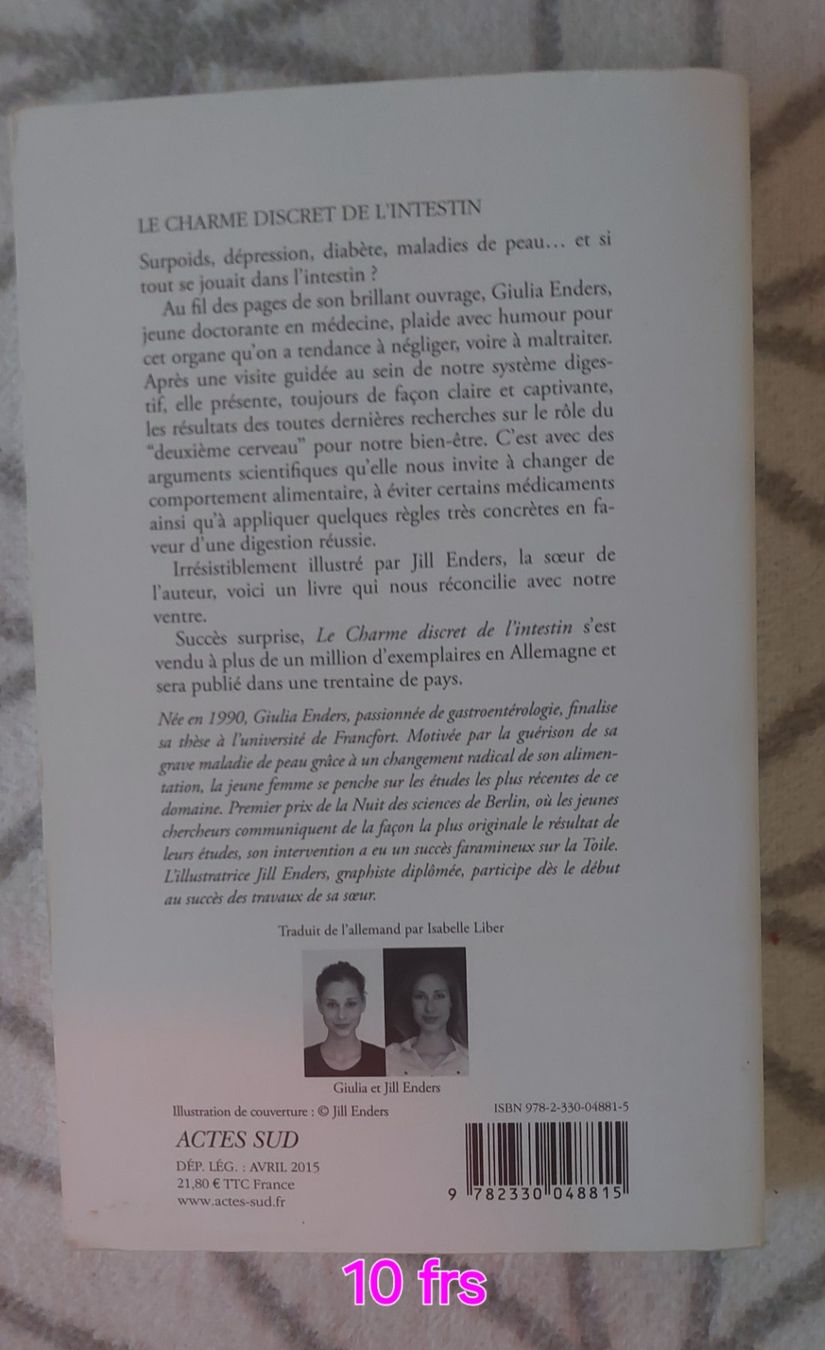Libri: Le charme discret de l'intestin – Usato da Bassins venduto da Dyva80 1
