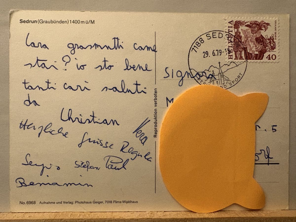 Cartes postales: AK von Sedrun mit Bahn – D'occasion à Rümlang par Kartenpost1 1