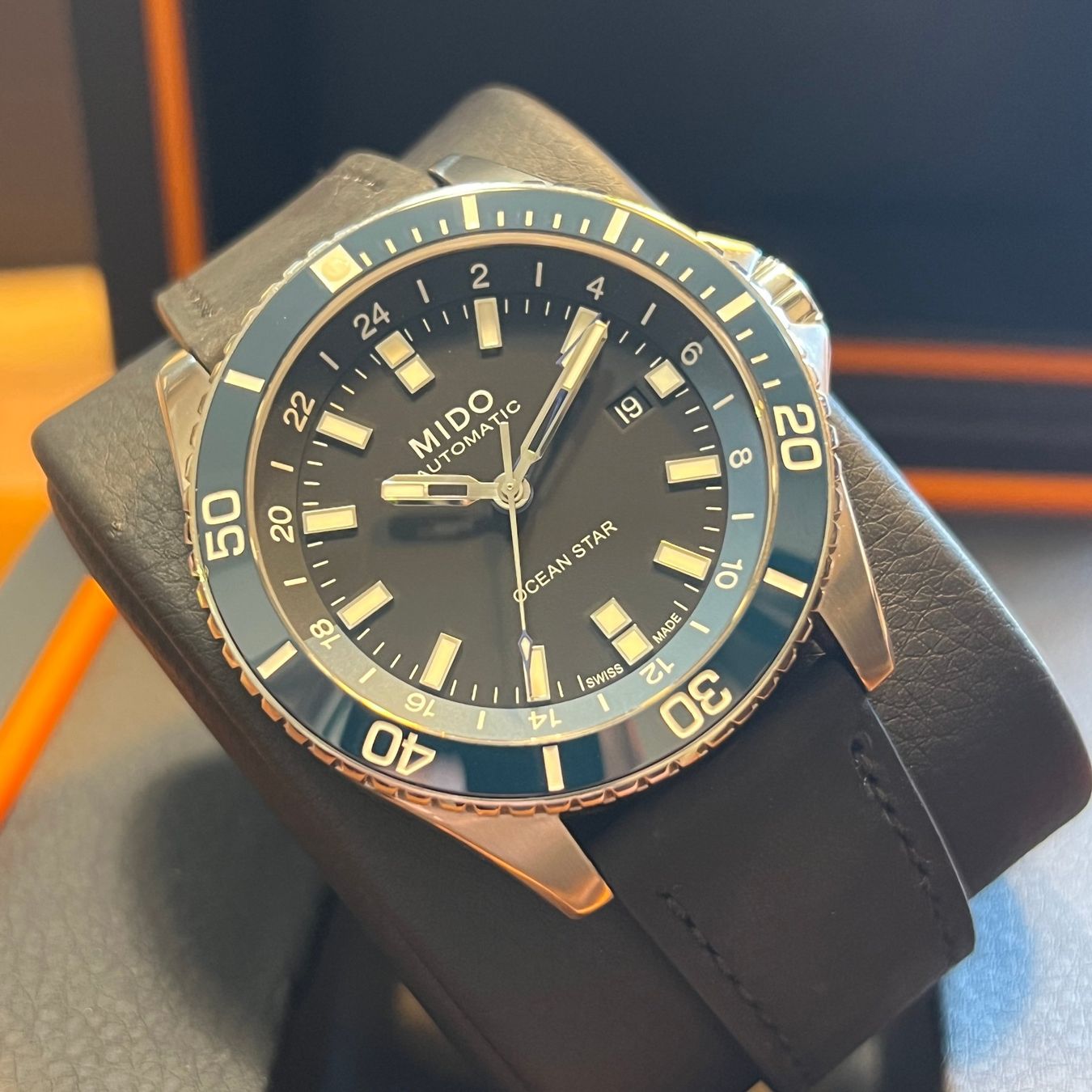 Mido Orologi: Mido Ocean Star GMT Full Set M026629A – Usato da Carouge GE venduto da Watchaser 6