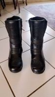 Motorradstiefel Damen schwarz Grösse 40 kaum getragen