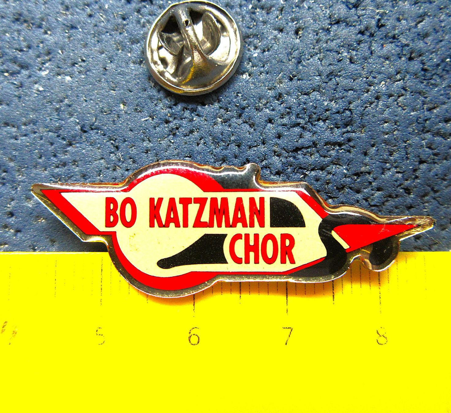 Swiss Plaketten & Abzeichen: BO KATZMANN CHOR MISIC PIN – Gebraucht aus Ettingen von Hausi4711