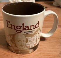 Starbucks Tasse, England, Global Icon Serie