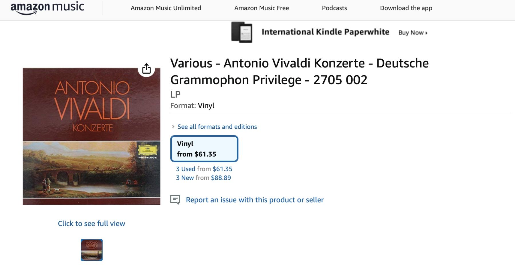 Schallplatten: BOX Antonio Vivaldi Konzerte - Deutsche Grammophon Privilege – Gebraucht aus Minusio von Pink222 4
