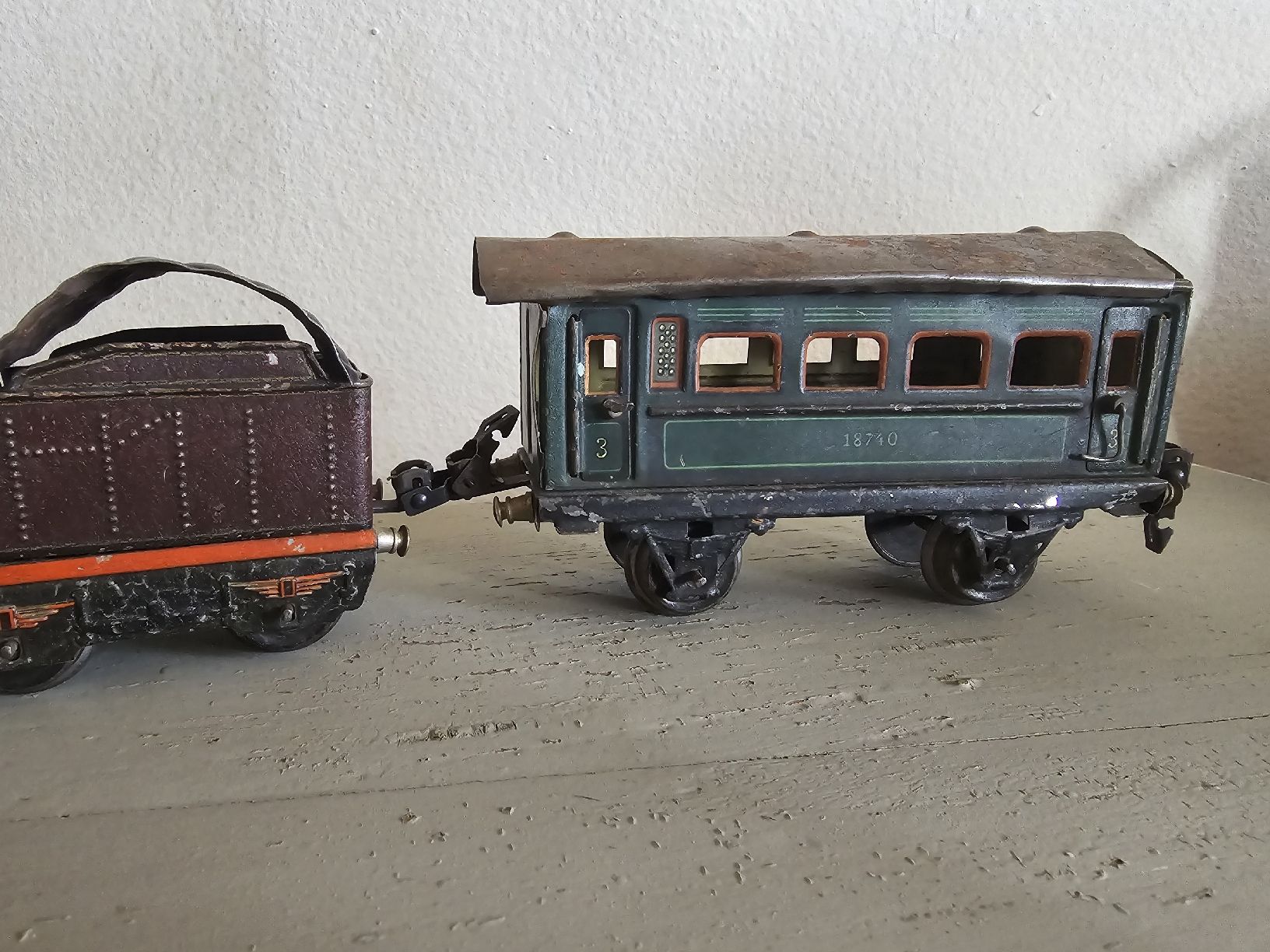 Märklin Modellini di ferrovie: antike Märklin Spur 0 Bahn – Usato da Biel/Bienne venduto da alexriveros2 6