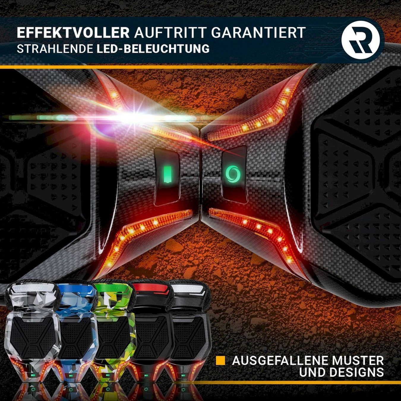 Robway Hoverboards: Robway X2 Hoverboard 8.5 Zoll 700W – Neu und originalverpackt aus Bottighofen von zaap 6