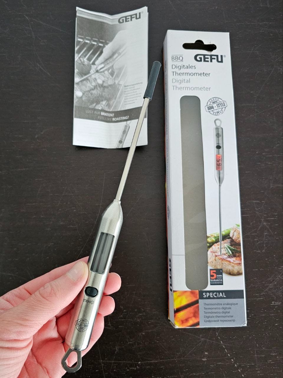 Altro per la casa: NEW Gefu Digital thermometer BBQ – Nuovo (secondo la descrizione) da Origlio venduto da ann_q6qv 1