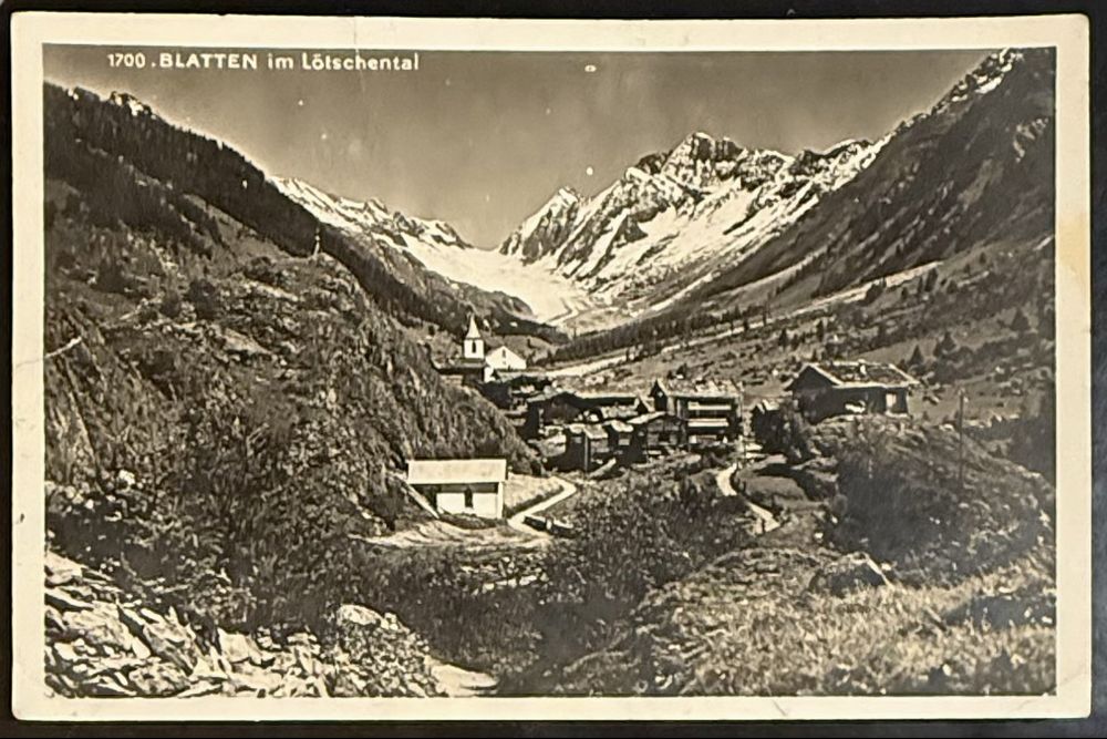 Foto AK: BLATTEN im Lötschental Kaufen auf Ricardo
