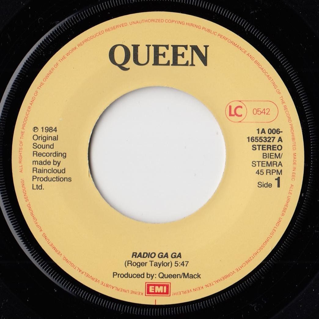 Dischi in vinile: Queen Vinyl Single von 1980 – Usato da Volketswil venduto da Abcrecords 2