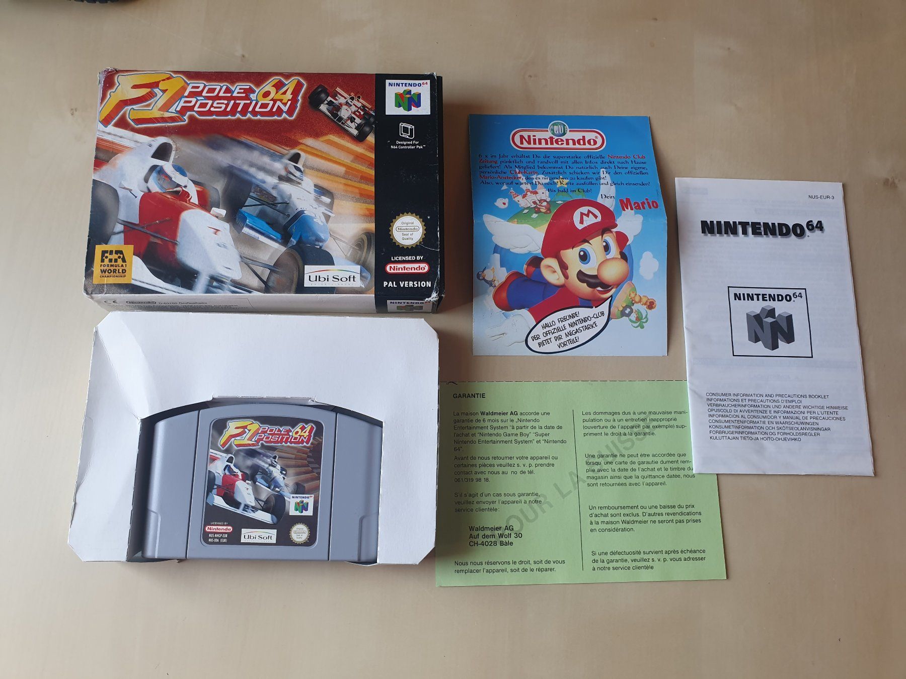 Nintendo Giochi: F1 Pole Position 64 – Usato da Stansstad venduto da collectorsshop 6