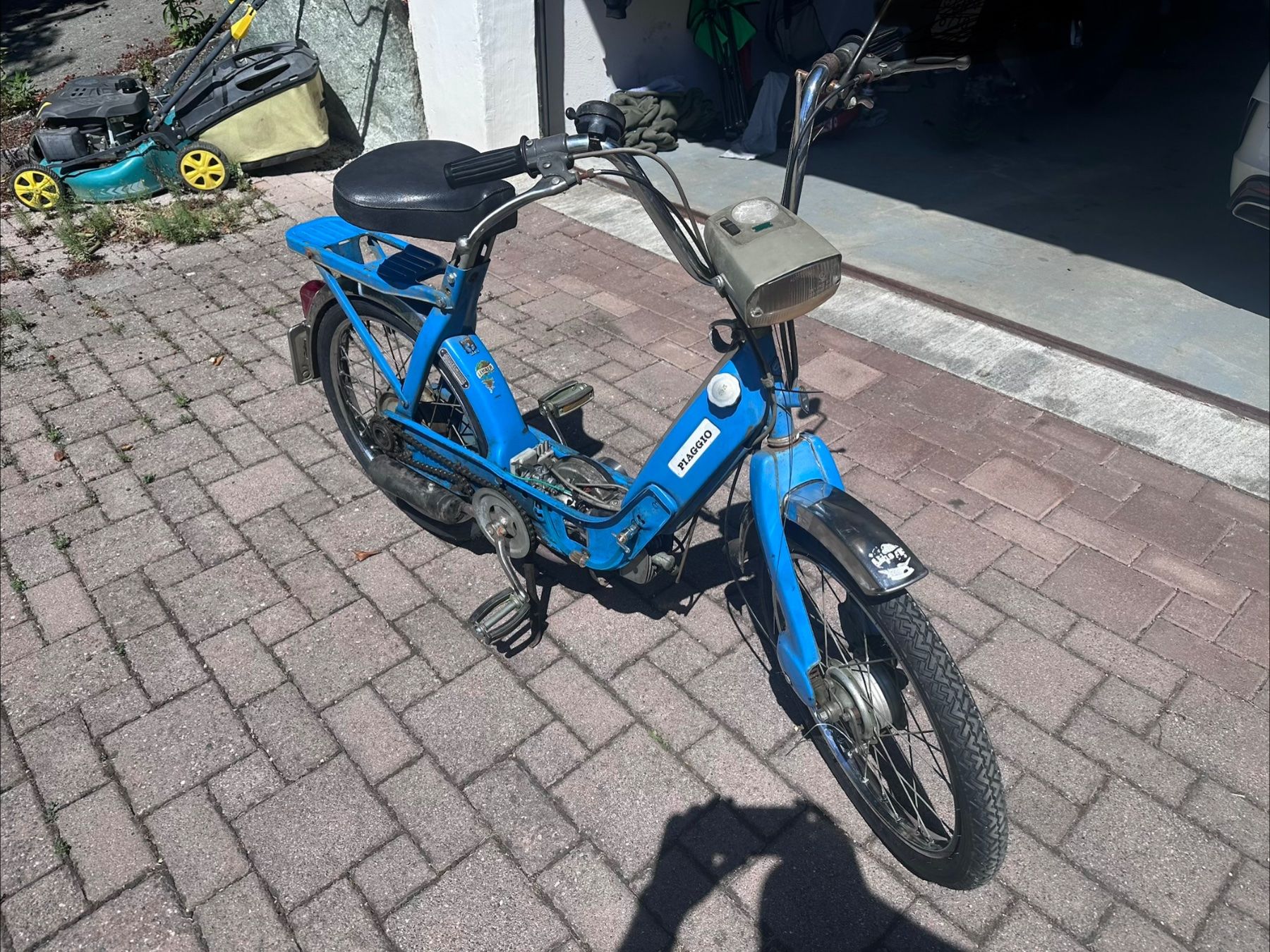 Piaggio Mofas: Piaggio Ciao Mofa blau – Gebraucht aus Sils im Domleschg von 200519871980 6