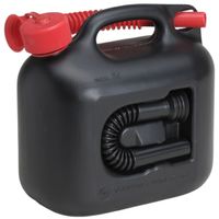 Kraftstoffkanister 5L Kunststoff schwarz