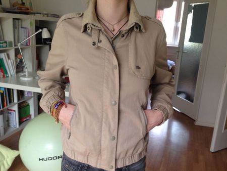LACOSTE, vintage Blouson, Cotton, Unisex, Gr 40