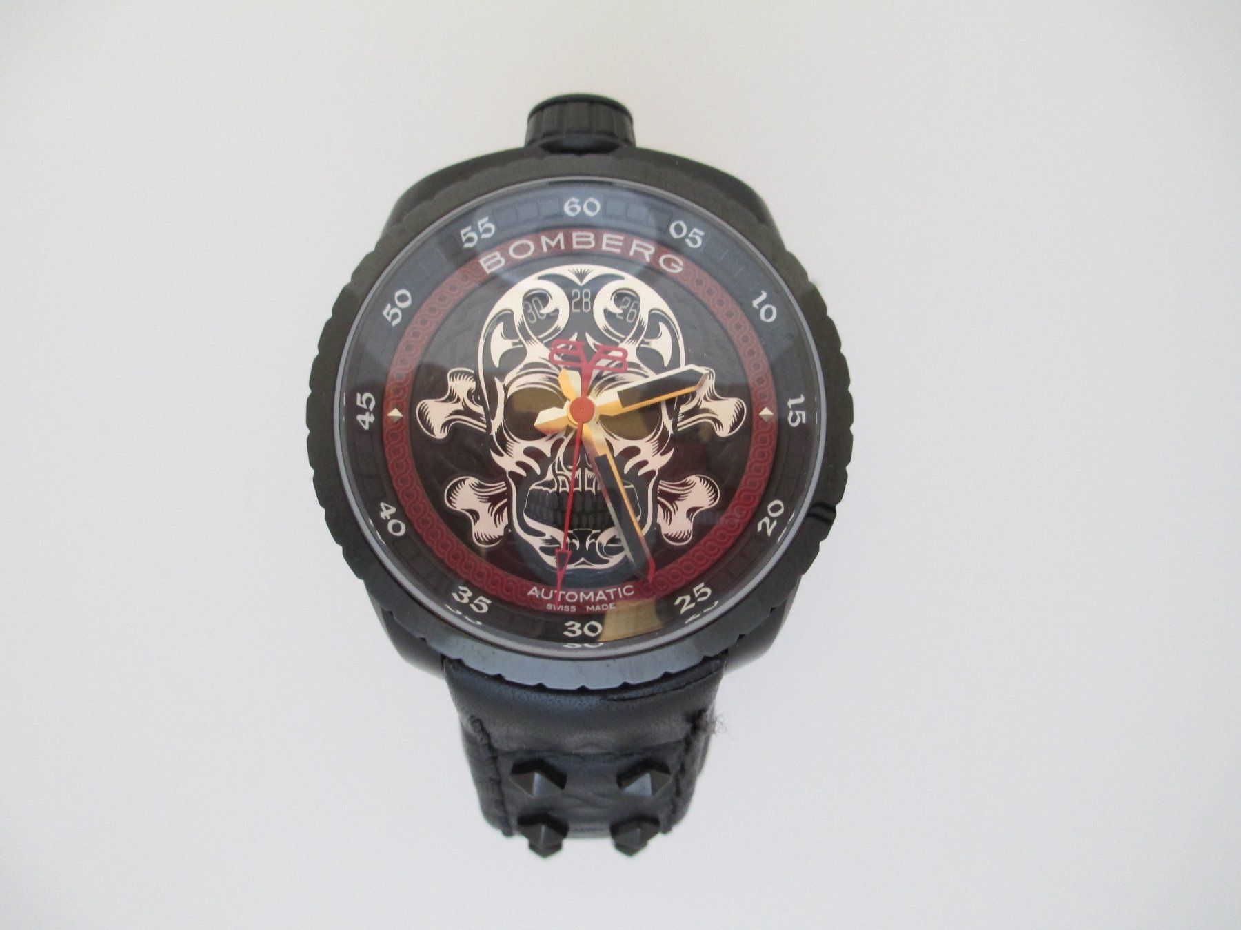Orologi: Uhr Bomberg Automatik Bad Ass Full Set – Nuovo e nell'imballaggio originale da La Heutte venduto da franco029