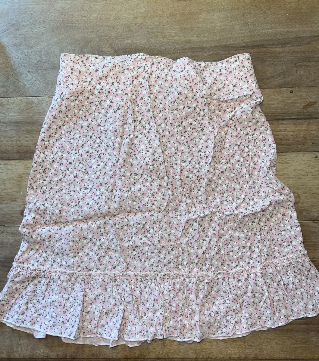 Brandy Melville Gonne: Brandy Melville Rock, rosa mit Blumenmuster, – Usato da Zürich venduto da cac3 1