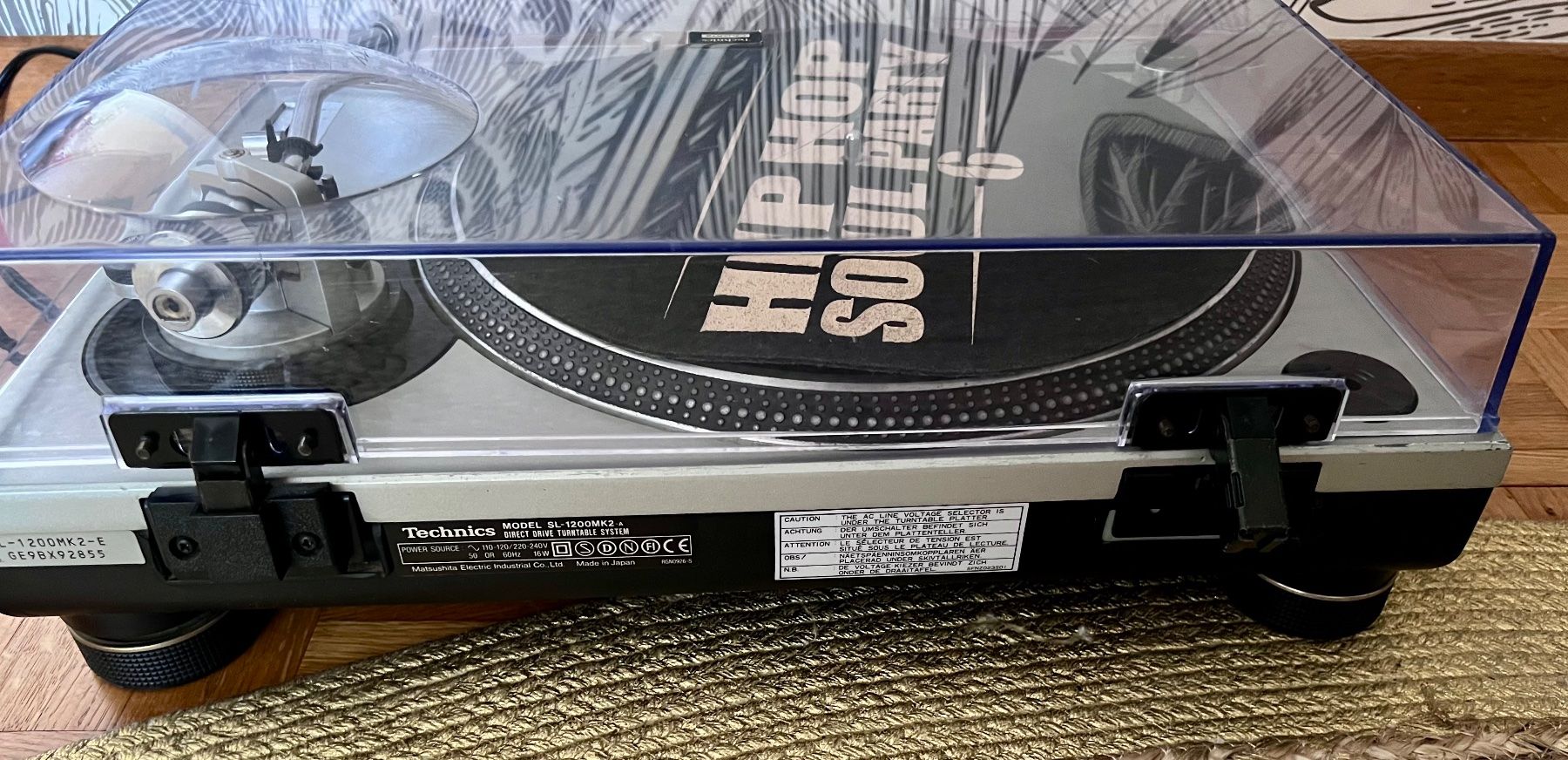 Technics Tourne-disques: Platine Technics SL-1200MK2 – D'occasion à Savigny par Lacece 3