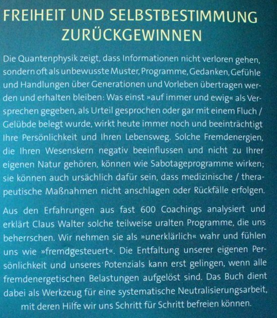 Libri: Fremdenergien / Claus Walter – Usato da Schlatt TG venduto da annesbuecher 1