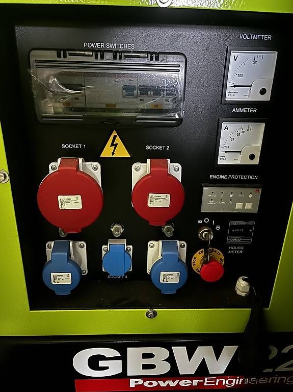 Stromgeneratoren: Stromerzeuger Notstromaggregat Pramac GBW 22 – Gebraucht aus Pany von GWServices 1