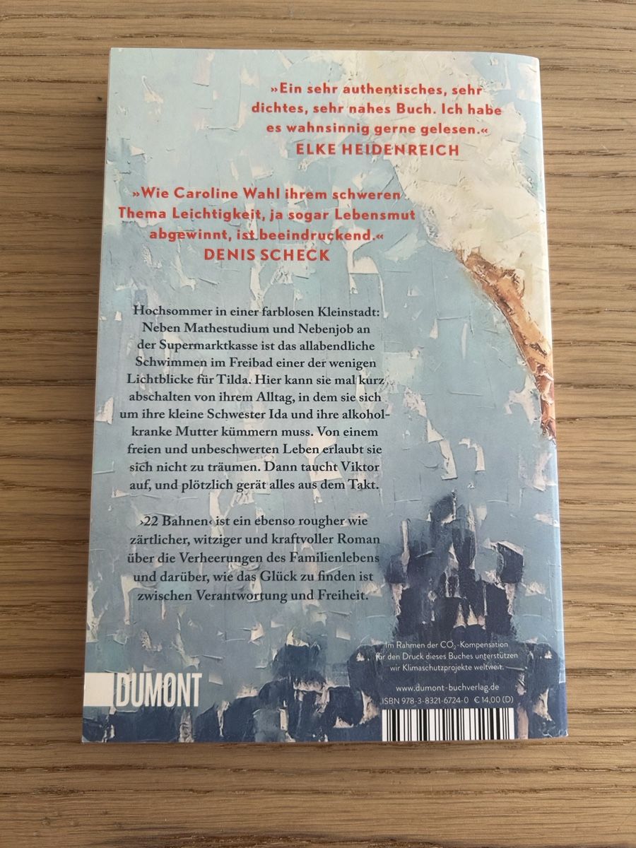 Libri: 22 Bahnen - Caroline Wahl – Nuovo e nell'imballaggio originale da Winterthur venduto da mon_hk2h 1
