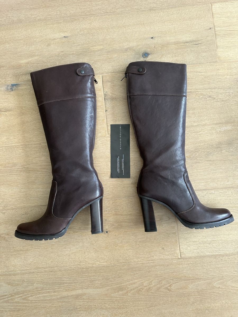 Scarpe da donna: Stivali alti con tacco Pollini – Nuovo (secondo la descrizione) da Arbedo venduto da lea_6btw 1