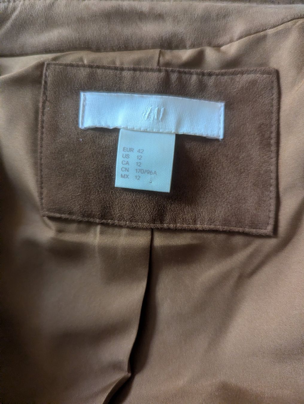 Giacche: H&M Leder-look Jacke Gr. 42 – Usato da Zollikon venduto da Mikifare 2