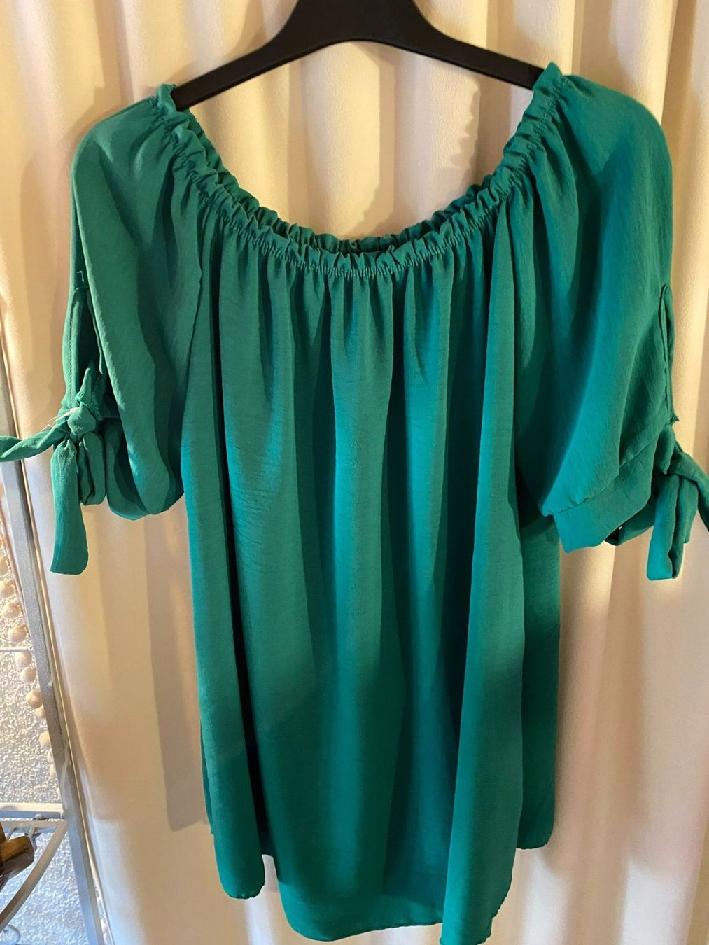Camicette: DAMEN BLUSE KURZARM GRÜN – Nuovo (secondo la descrizione) da Meienried venduto da ManuelaBoutique 3