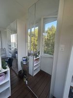 IKEA PAX Kleiderschrank mit Spiegeltüren 236x75x36 cm