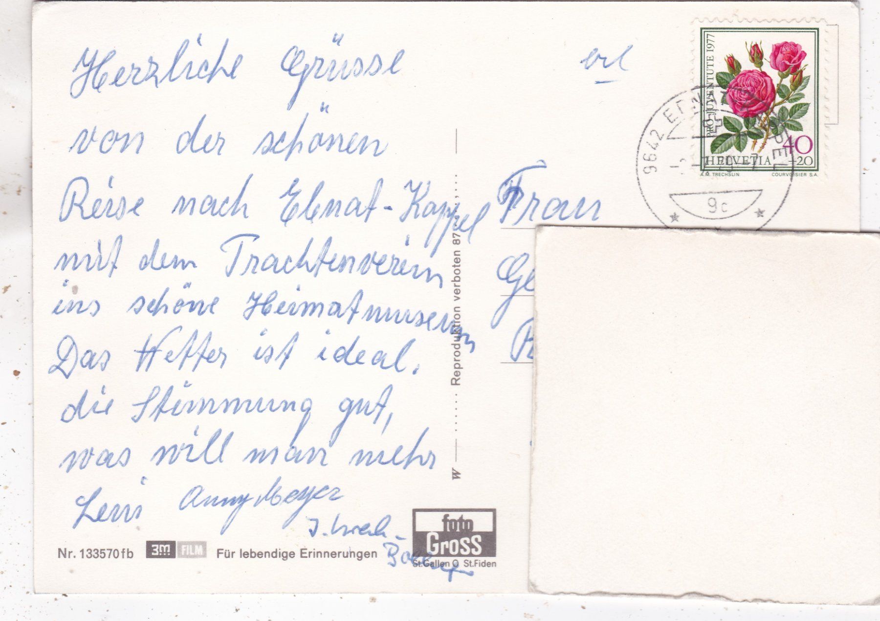 Cartoline postali: Alpfahrt Ziegen Kühe 1979 – Usato da Herisau venduto da Lisegrat2008 1