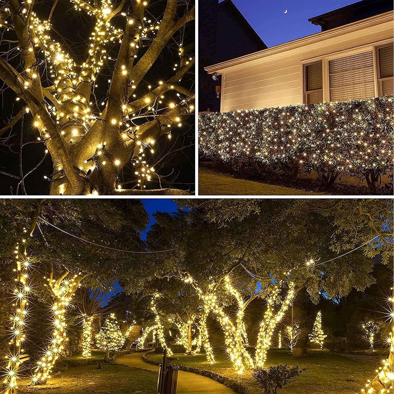 Ghirlande e barre luminose: 2x Solar Lichterkette 20m – Nuovo e nell'imballaggio originale da Nuglar venduto da SmartLiving24
