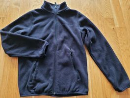 Trevolution Kinder Faserpelz Fleecejacke Gr. 140 schwarz