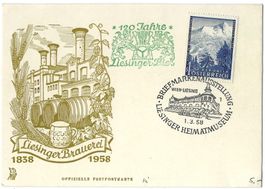 Liesinger Brauerei  1838   -   1958