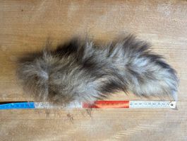Weicher flauschiger Fuchsschwanzteil