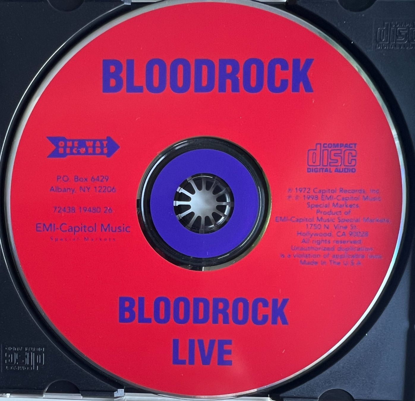CD: BLOODROCK / Live – Usato da Bischofszell venduto da kustavi 2