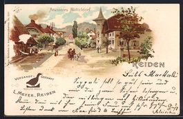 Litho Reiden, Partie im Aeusseren Mittel