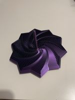 3D Spiral-Fidget Anti-Stress schwarz-violett