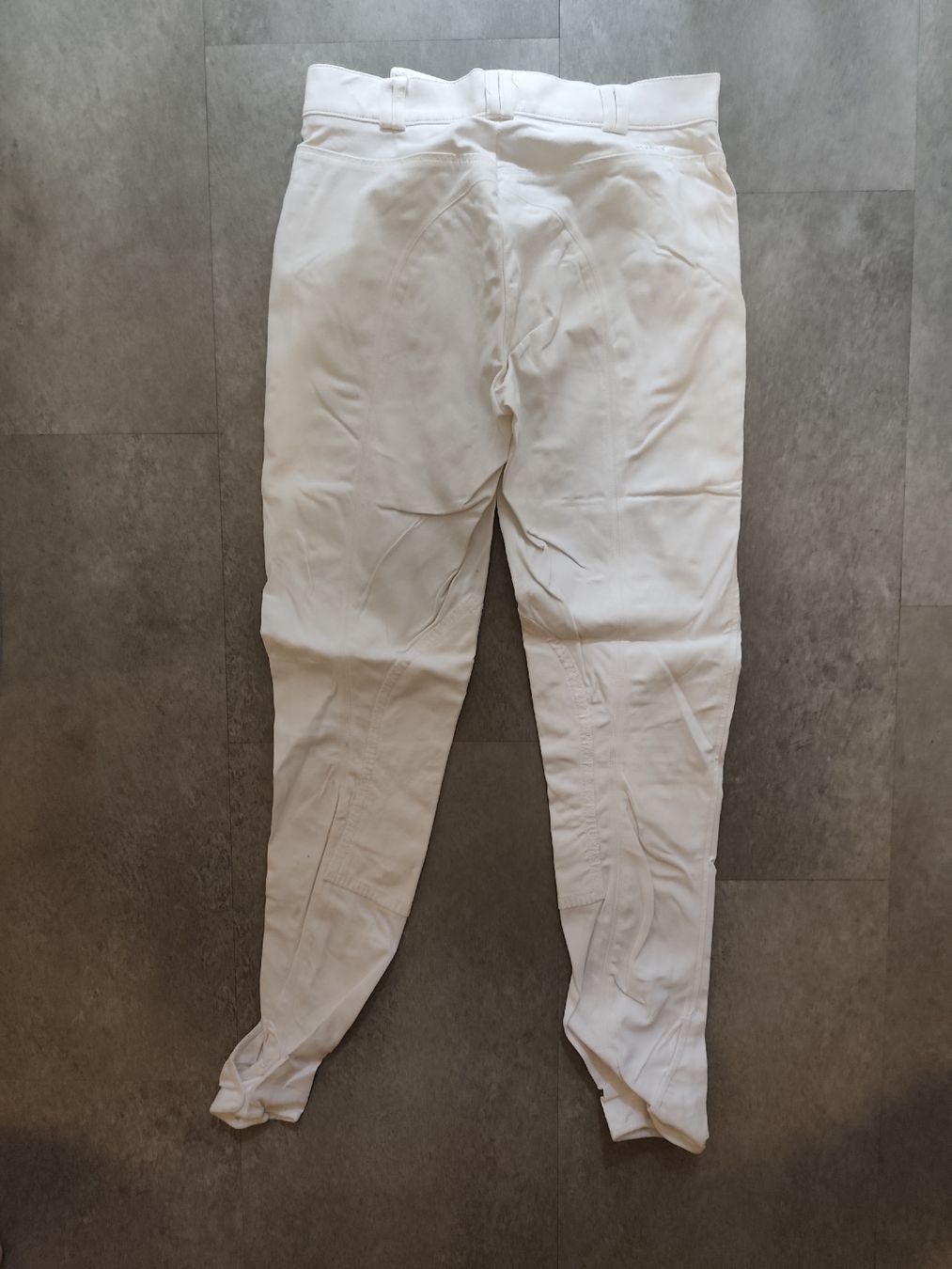 Pikeur Pantaloni: Weisse Pikeur Turnierhose, Gr. 38 – Usato da Muri b. Bern venduto da Vuissens 1