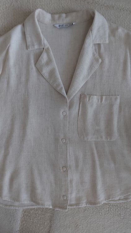 Stradivarius Lotti di vestiti: Stradivarius Set - Bluse & Shorts - Viskose/Leinen Gr L – Usato da Bern venduto da dia_yv66 1