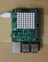 Raspberry Pi 3 B+ mit Zubehör und Sense HAT (8x8-RGB-LED-Di)