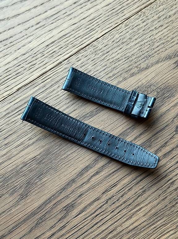 IWC Orologi: IWC Santoni - Blaues Lederarmband – Nuovo (secondo la descrizione) da Maur venduto da CG8632 1