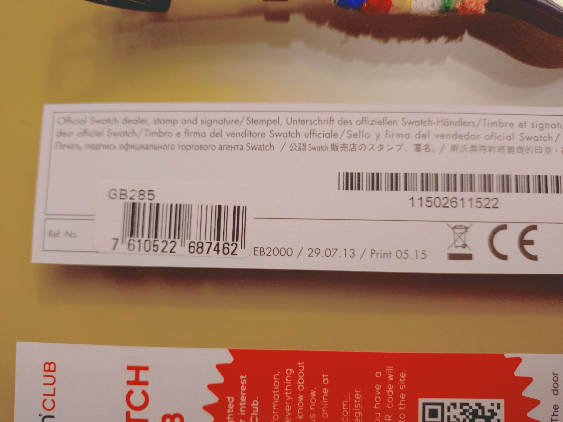 Swatch Orologi: Swatch DIE GLOCKE GB285 – Nuovo (secondo la descrizione) da Langnau am Albis venduto da Slurpi71 5