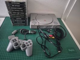 PlayStation 1 Console with Games Bundle - Great Deal! PS1