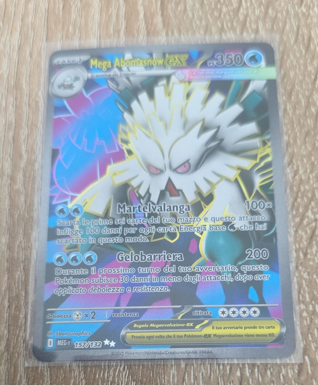 Pokémon Carte collezionabili: Carta Pokemon Mega Abomasnow EX – Usato da Massagno venduto da Arj87