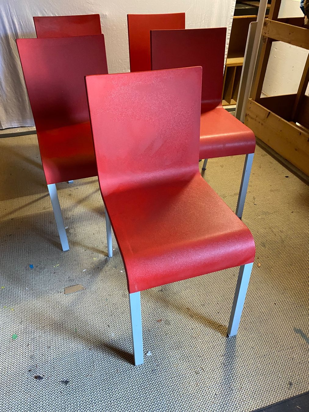 Vitra Sedie: Vitra van seeveren stuhl – Usato da Birsfelden venduto da zigzag03