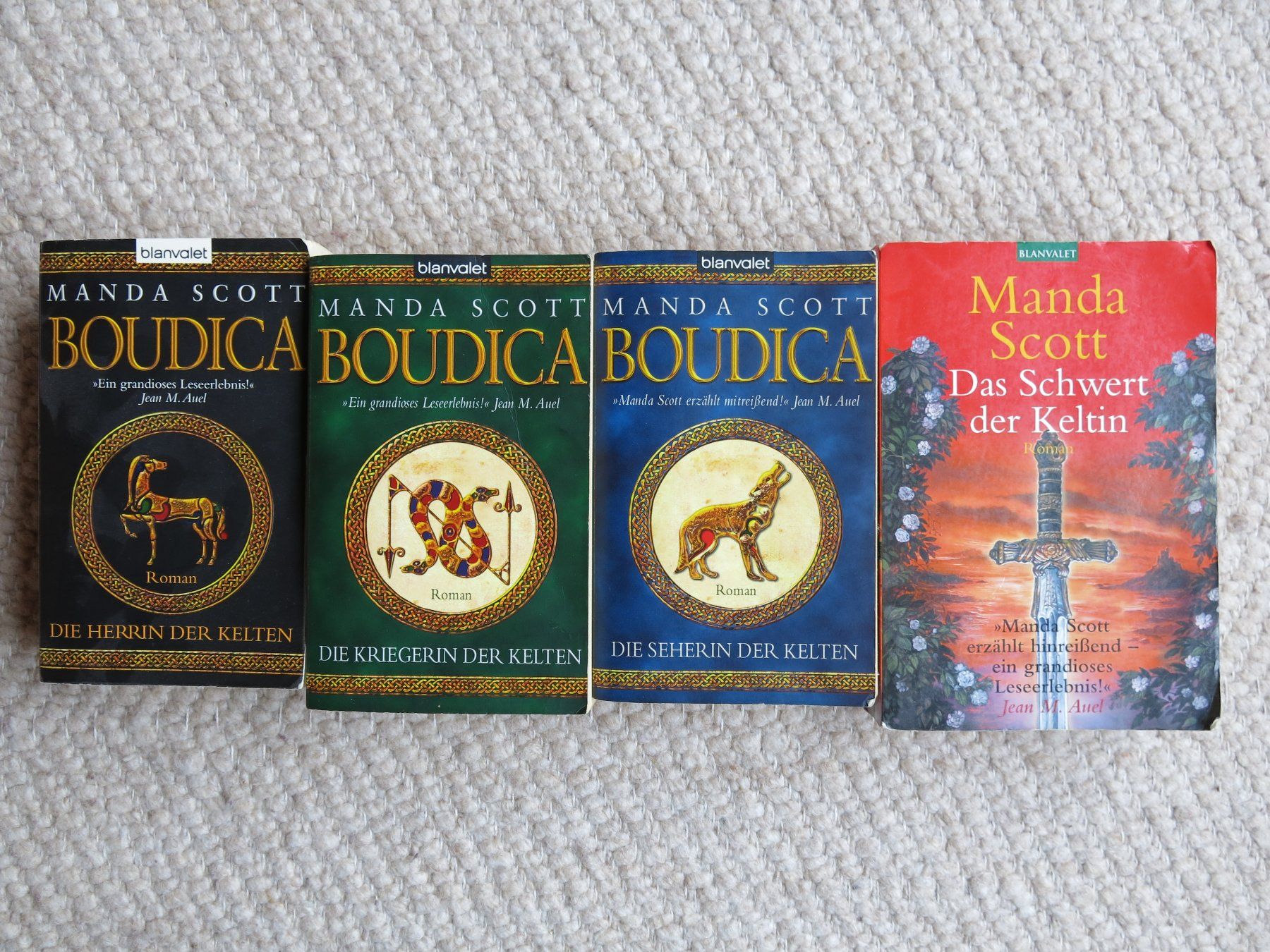 Libri: Fantasy Bücher Boudica Manda Scott – Usato da Schwanden i. E. venduto da Magnolia88