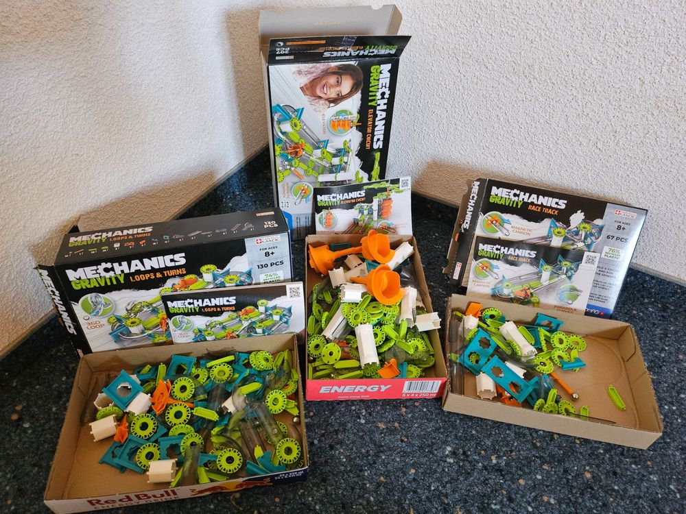 MECHANICS , Geomag Race Track,Elvator Circuit,Loops u. Turns (Gebraucht ...