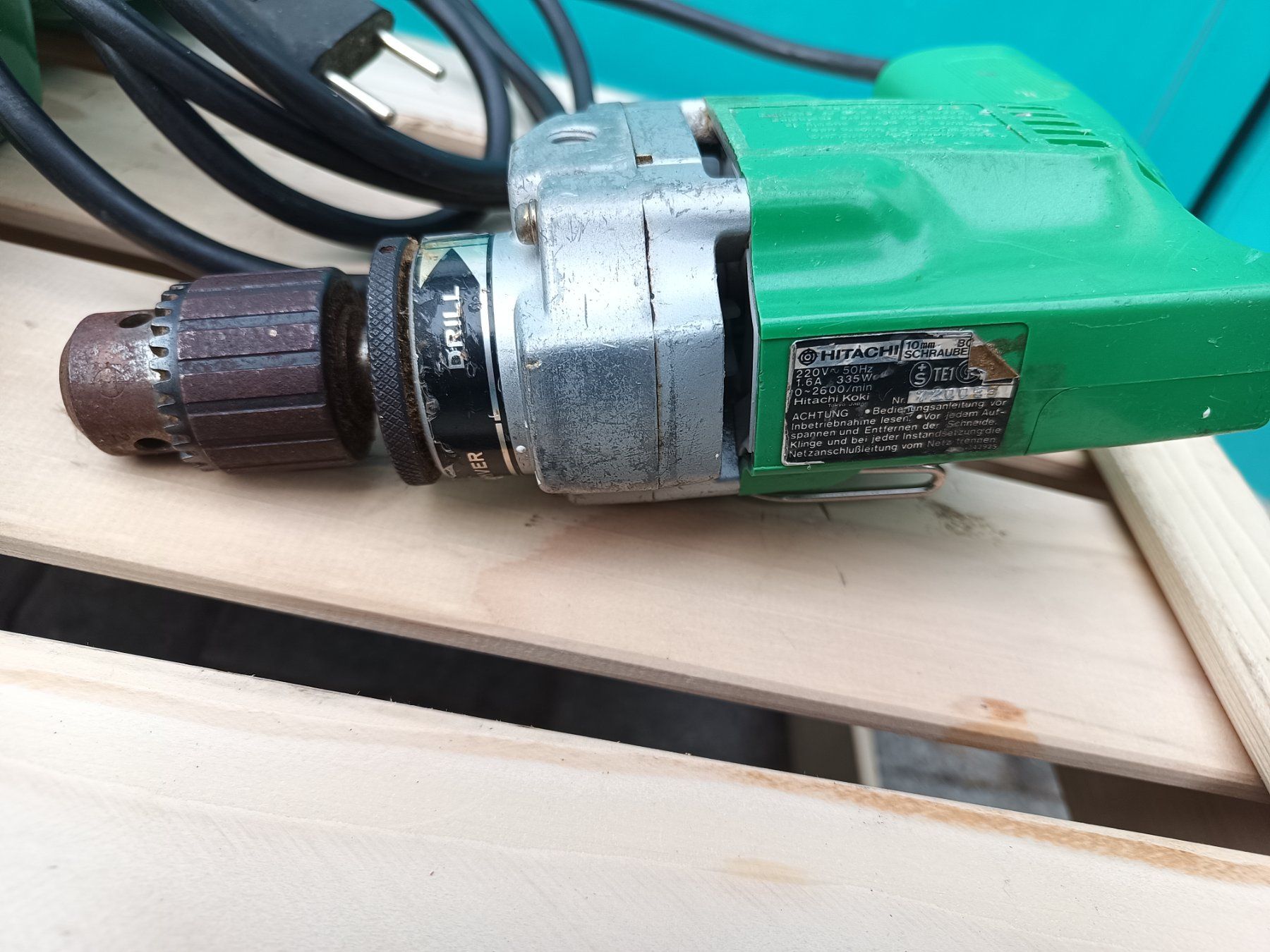 Hitachi Trapani: Hitachi Bohrmaschine – Usato da Oberegg venduto da A-Z.Handel.Loehrer 6