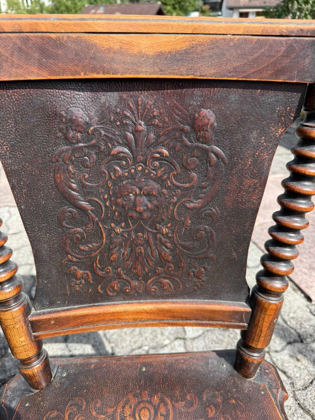 Chaises: antiker, rustikaler Stuhl – D'occasion à Horw par Pisoft 1