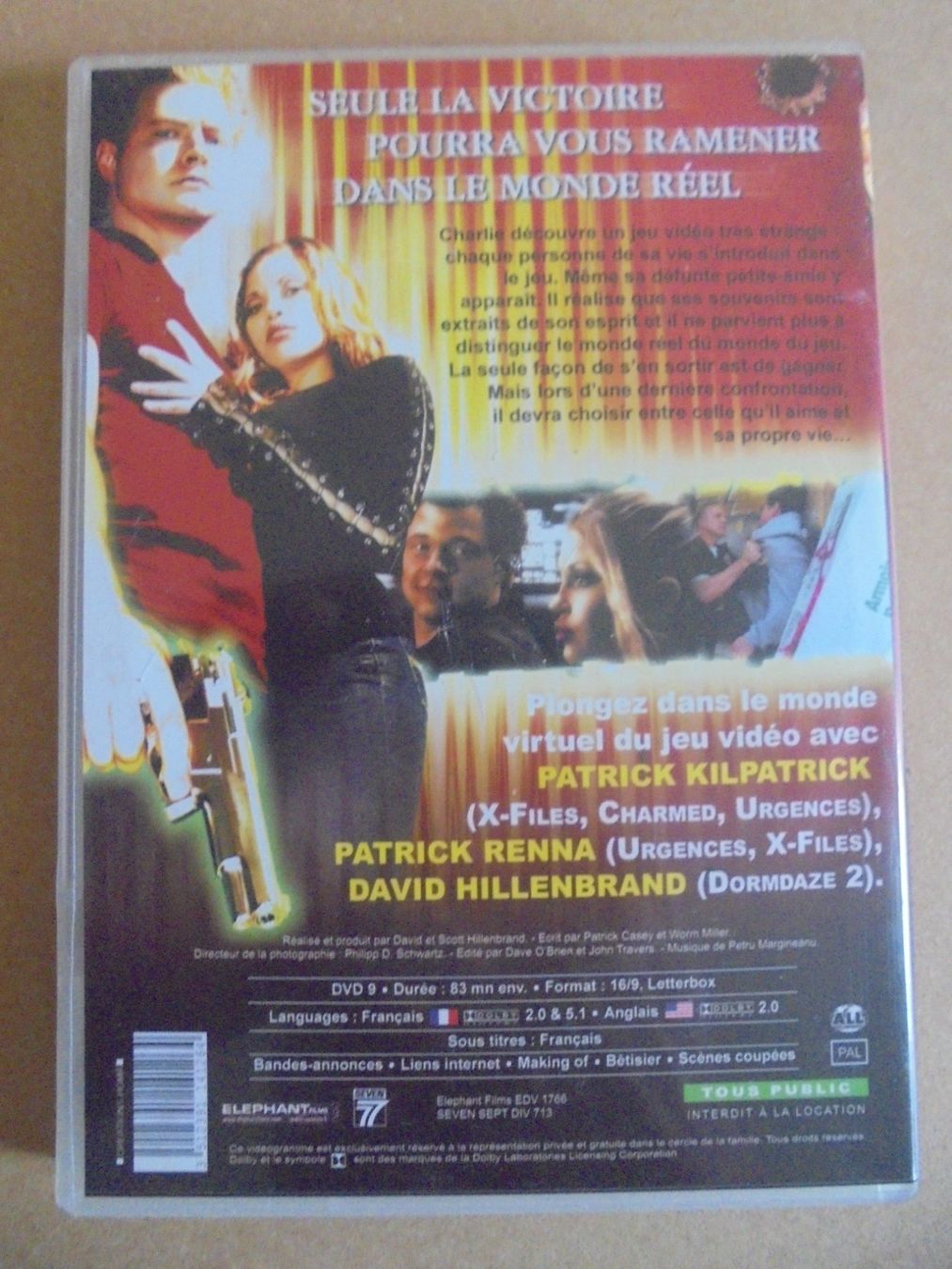 Tous les DVDs: " Gamebox 1.0 " DVD français / english – D'occasion à Crissier par Promopost 1